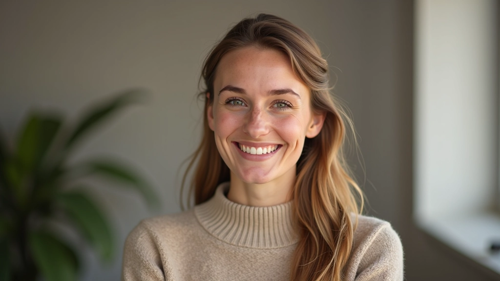 Portrait d'une experte en création de moodboards et design visuel